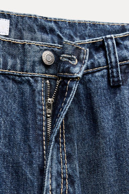 TRF LOOSE-FIT MID-RISE JEANS - Zara фото 4