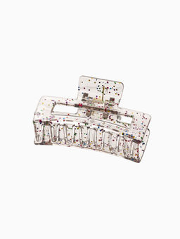 Цена за 12 шт. Крабик для волос «Айлин», прямой, 6.5 см, МИКС