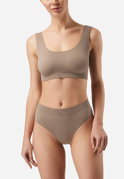 TEKSA WHB 001 Трусы женские высокая талия wood - Conte elegant фото 2