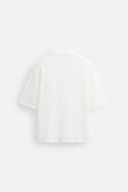 KNIT LACE SHIRT - Zara фото 8