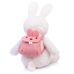 Мягкая игрушка "Заяц с рюкзаком"