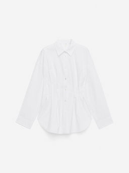 Blusa con pliegues