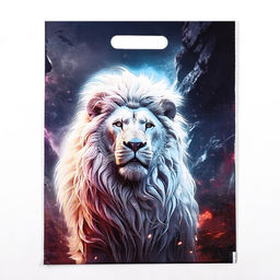 Цена за 20 шт. Пакет «Лев», полиэтиленовый с вырубной ручкой, 30×40 см, 50 мкм