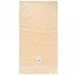 Полотенце махровое "Утренняя роза" 50х90см, хлопок 100%, бежевый (Китай)