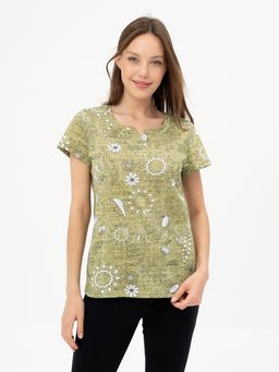 Футболка жен.арт.217-17,зеленая - Binita фото 3