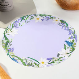 Многофункциональный кухонный коврик Цветы, 30 см