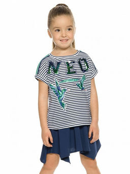 PELICAN, комплект для девочек, Темно-синий