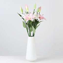 Цветок искусственный Лилия 65 см / J107 /уп 24/288/ латекс - ГалеонТрейд фото 17