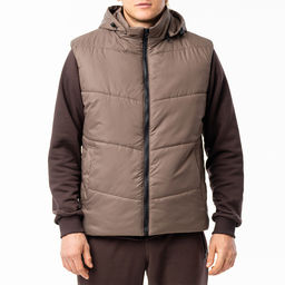 RODOS Жилет мужской осень/весна М-285 Серо-голубой  фото 8