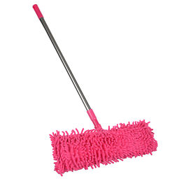 Швабра VETTA с насадкой из микрофибры букли, телеск.черенок 120 см, нерж сталь, NP-7212, 444-269