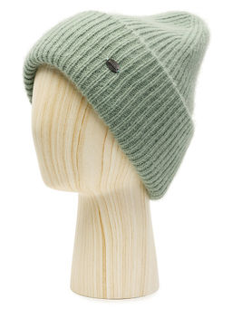 Шапка жен. анг+нейл+шерсть LB-A53041 l.green