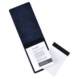 Записная книжка + один сменный блок (набор подарочный), А7+, арт. 57575/ 30 ТИВОЛИ СИНИЙ - Escalada фото 4