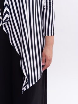 Кардиган без пуговиц KA31807STR02