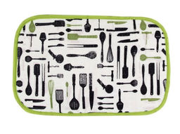 Цена за 2 шт. Коврик для сушки посуды из микрофибры MDM-01, размер: 40*25 см 310253