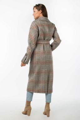 01-10635 Пальто женское демисезонное (пояс)