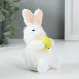 Фигурка Зайка с яичком, 6.5?7?11.5 см