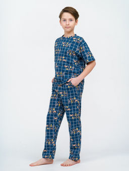 М28/1Д Костюм "Клетка/индиго"