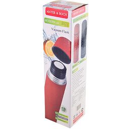 25880 Термос нерж.КРАСНЫЙ 1л нерж/сталь МВ(х24) - Mayer&boch фото 4