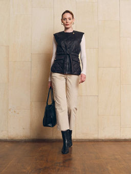 Жилет стеганный 512.150032/Черный