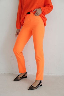 10143 Брюки-дудочки коралловые - Martichelli фото 2