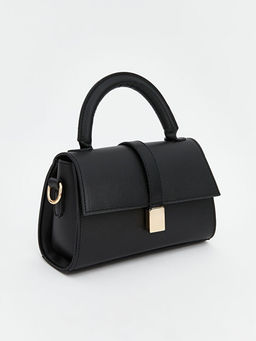 Deri G?r?n?ml? ??kar?labilir Ask?l? Kad?n Omuz ?antas?