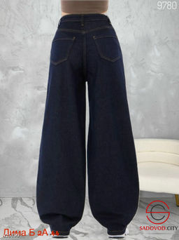 Джинсы женские багги широкие
