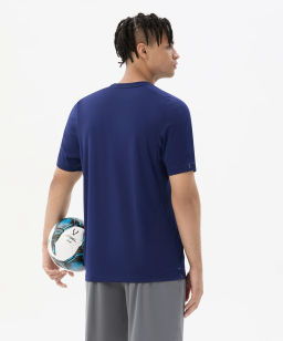 Футболка тренировочная JOGEL PREMIER PerFormDRY Training Poly Tee, темно-синий  фото 7