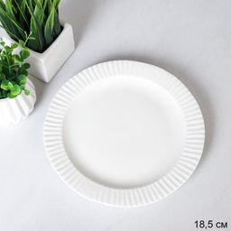 Тарелка круглая 18 см / KY-965 /уп 54/уп 48/ 738182