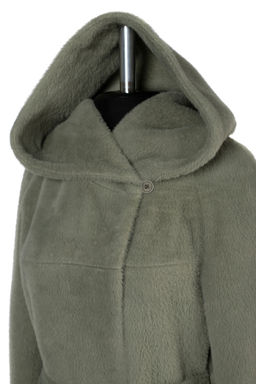 Пальто женское демисезонное (пояс) в составе ШЕРСТЬ - El podio фото 11