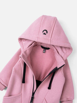 Комбинезон-трансформер с клапаном Пудра утепленный - Bungly фото 4