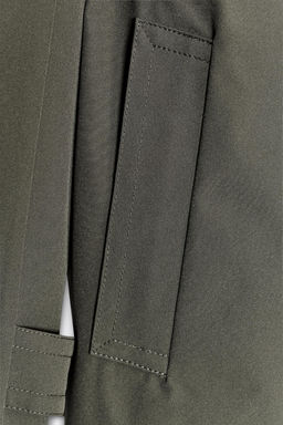 DOUBLE-BREASTED WATER REPELLENT WINDPROOF TRENCH COAT - Zara фото 11