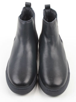 05-X30310M-7 DK. BLUE Ботинки зимние мужские (натуральная кожа, натуральный мех)