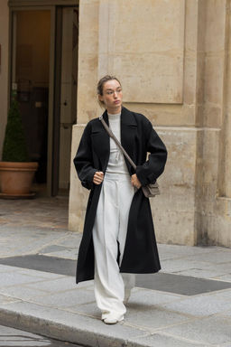 RIB HIGH NECK T-SHIRT