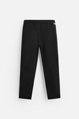 WASHED JOGGER WAIST TROUSERS - Zara фото 24