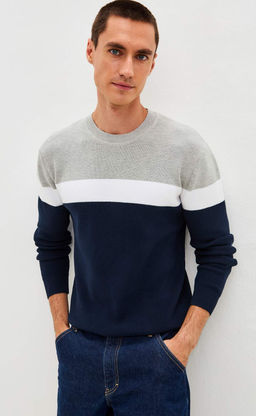 Свитер P521-1568 d.blue - Primm фото 9