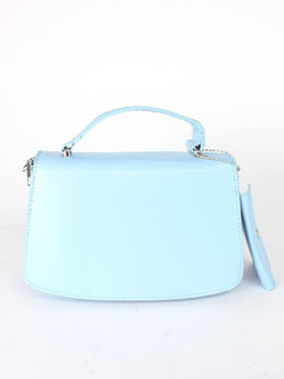 Сумка женская искусственная кожа Ch&K-1072, 1отд, плечевой ремень, голубой SALE 255056 - Adelia фото 7