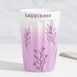 Стакан граненый Жизнь - счастье, 230 мл