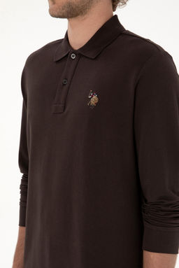 Erkek Koyu Kahverengi Basic Sweatshirt Sepette S_rpriz _ndirim - U.s. polo assn фото 7