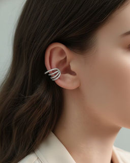 Серьги - кафф