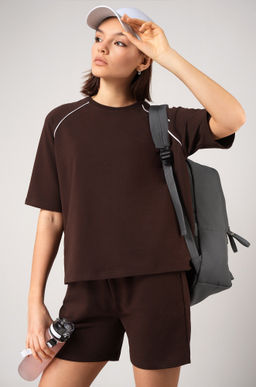 Женский костюм с шортами из футера двухнитки Happyfox  фото 20