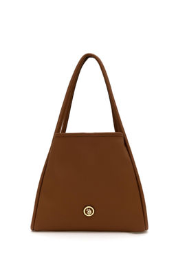 Женская коричневая сумка через плечо Неожиданная скидка в корзине