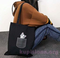 Сумка-шоппер Котенок Чи