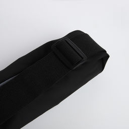 Сумка поясная на молнии, светоотражающие элементы, цвет чёрный - Simaland фото 4