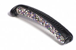 Заколка-банан с насыпкой PN0691 сиреневый