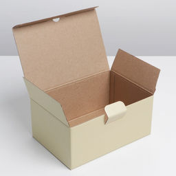 Коробка подарочная складная, упаковка, «Бежевая», 30 х 23 х 12 см