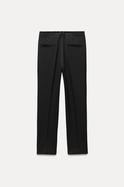 ZW COLLECTION PINSTRIPE TROUSERS - Zara фото 5