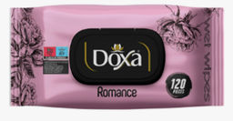 DOXA влажн.салфетки (120шт) Романтика с клапаном