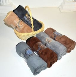 Полотенце из плюшевой микрофибры Адмирал с атласной каймой 35*75 см. - Лен поволжья фото 2