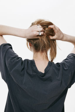 Camiseta oversize estampada - H&m фото 8