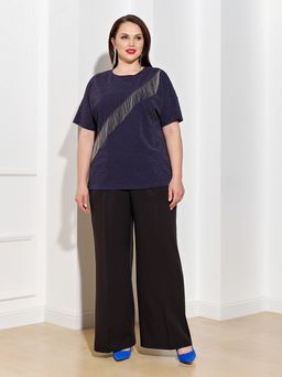 Джемпер 0087-26 тёмно-синий - Dora фото 3